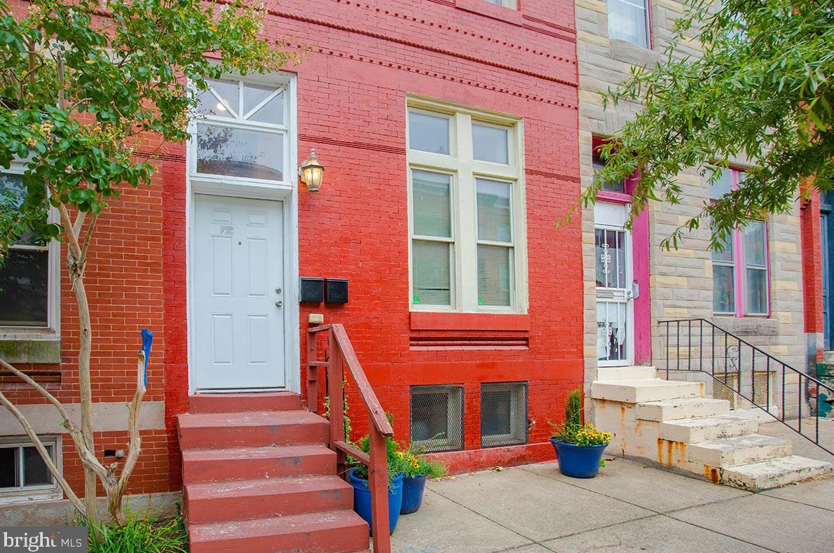 1622 Calvert St, Baltimore MD  21202-2804 exterior