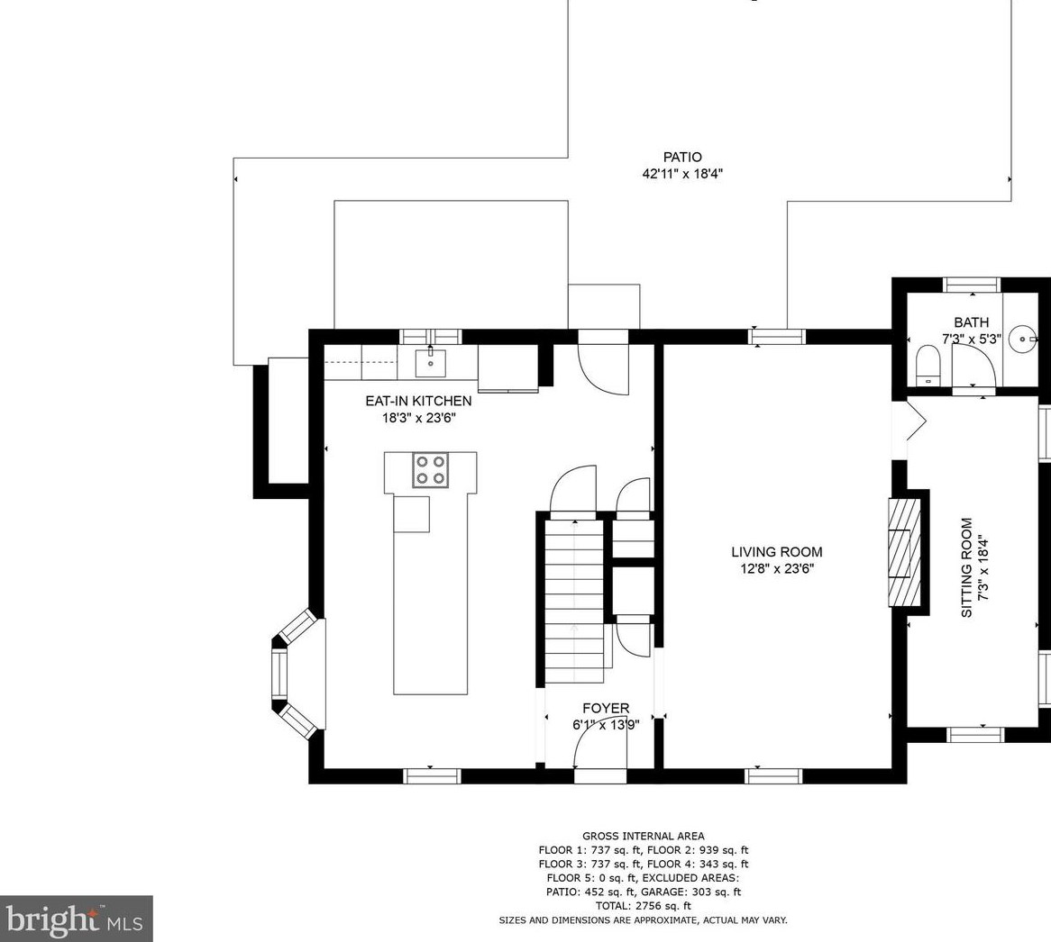 5417 Springlake Way, Baltimore MD  21212-3445 exterior