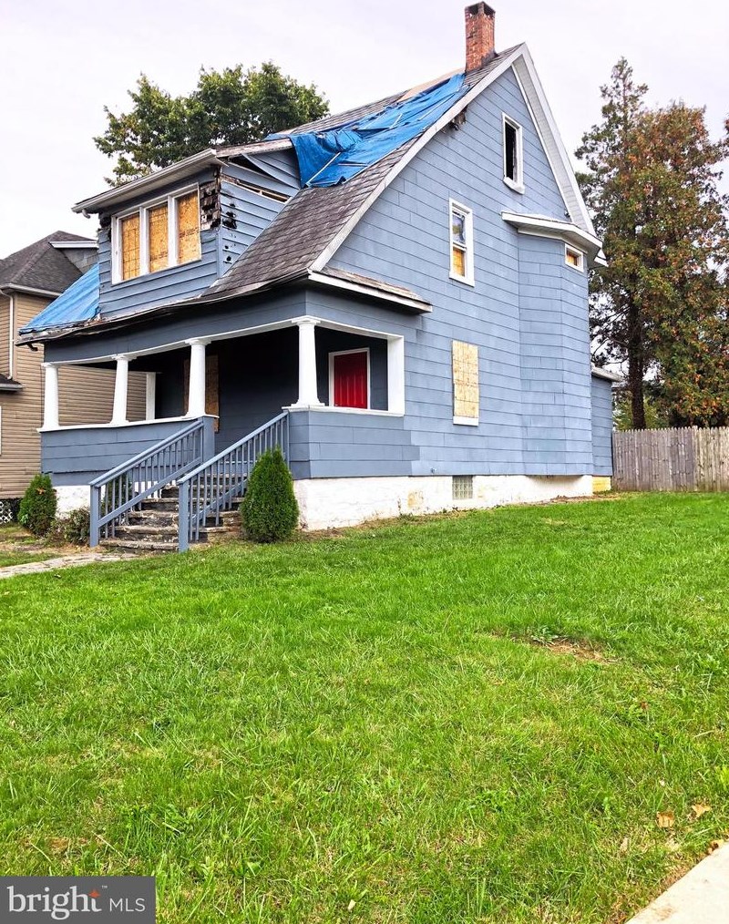 3417 Springdale Ave, Baltimore MD  21216-1443 exterior