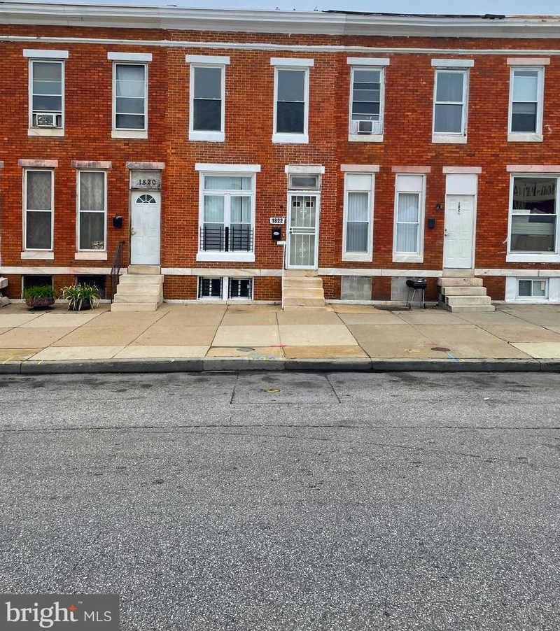1822 Milton Ave, Baltimore MD  21213-2549 exterior