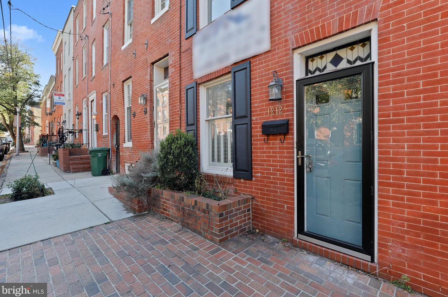 1212 William St, Baltimore MD  21230-4319 exterior