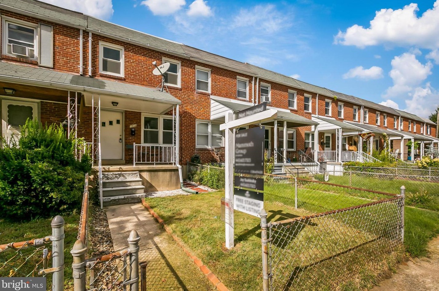 1418 Weldon Pl, Baltimore MD  21211-1537 exterior