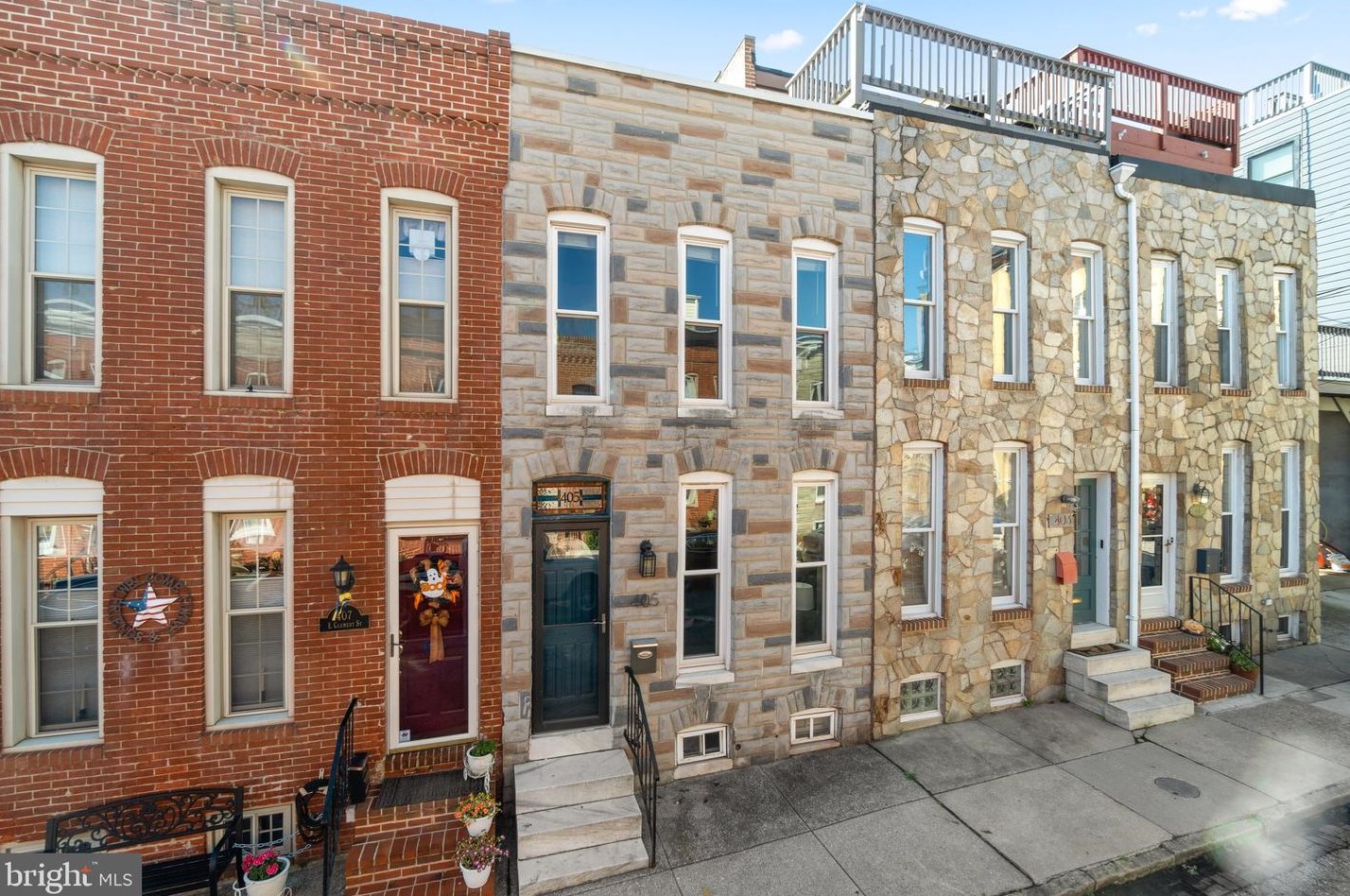 405 Clement St, Baltimore MD  21230-4616 exterior