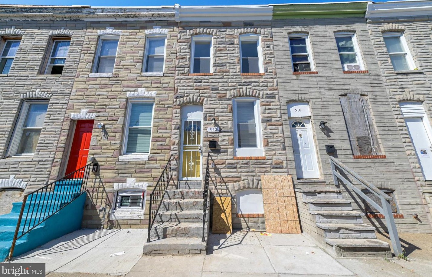 512 Rose St, Baltimore MD  21205-2513 exterior