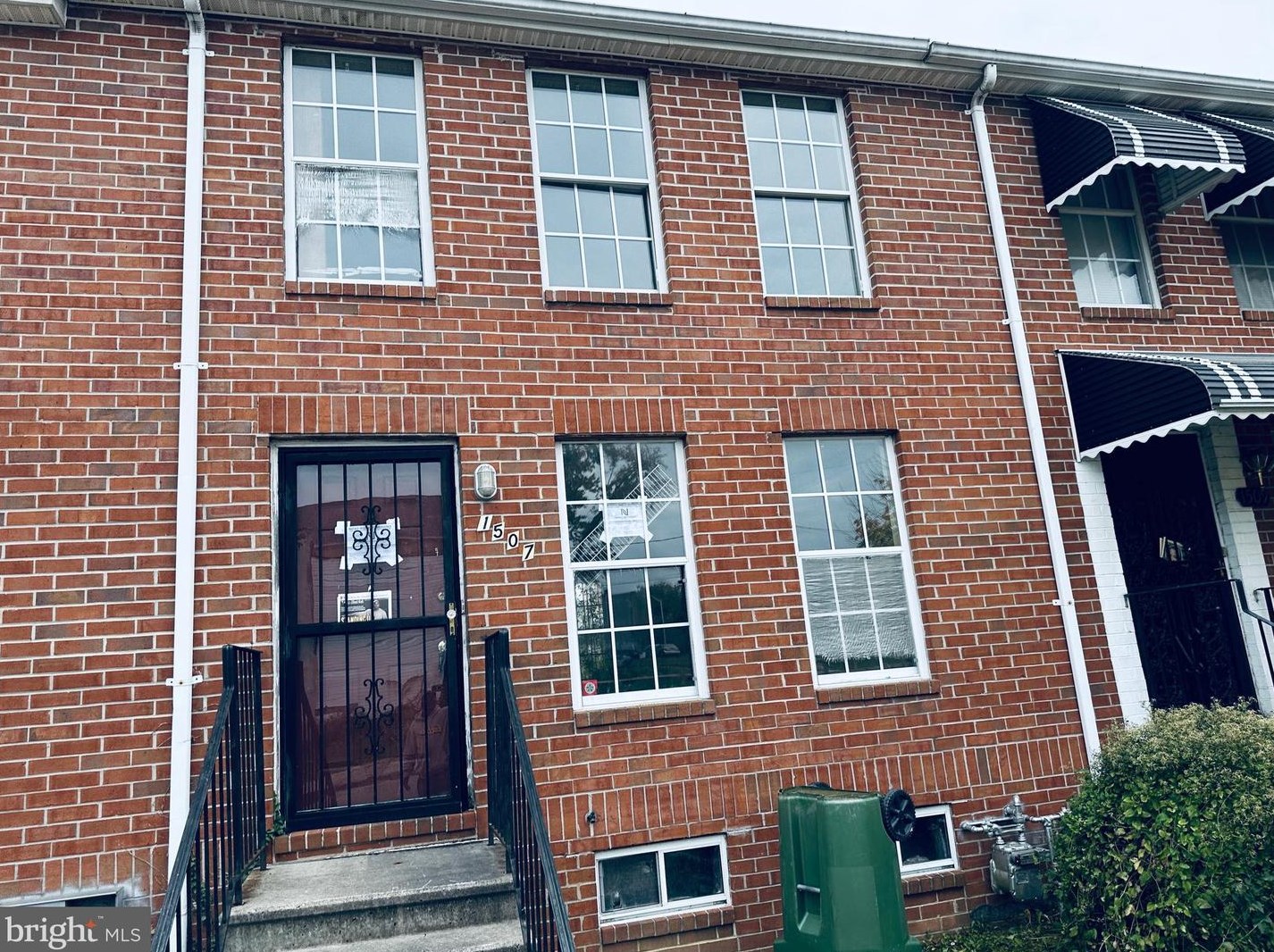 1507 Retreat St, Baltimore MD  21217-1842 exterior