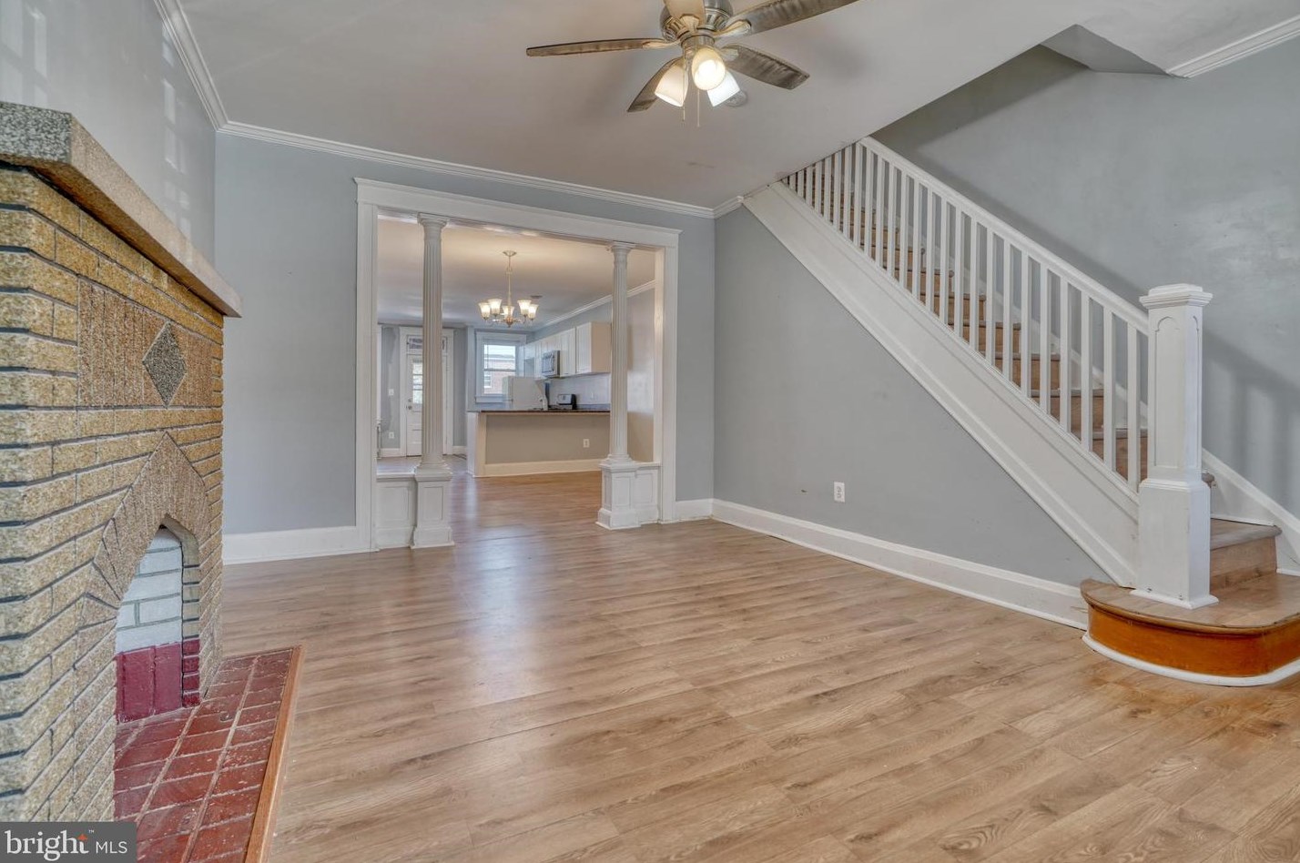 3332 Dudley Ave, Baltimore MD  21213-1806 exterior