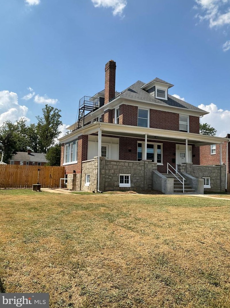 4006 Eldorado Ave, Baltimore MD  21215-4826 exterior