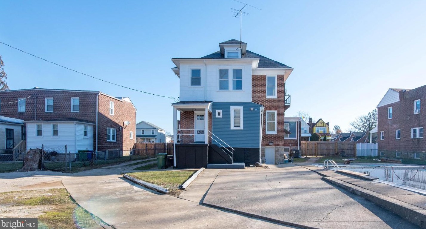 4006 Eldorado Ave, Baltimore MD  21215-4826 exterior