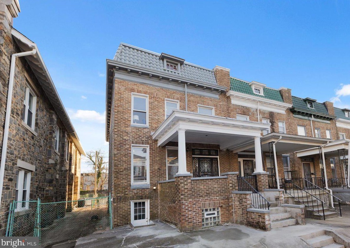 3807 Fairview Ave, Baltimore MD  21216-1227 exterior