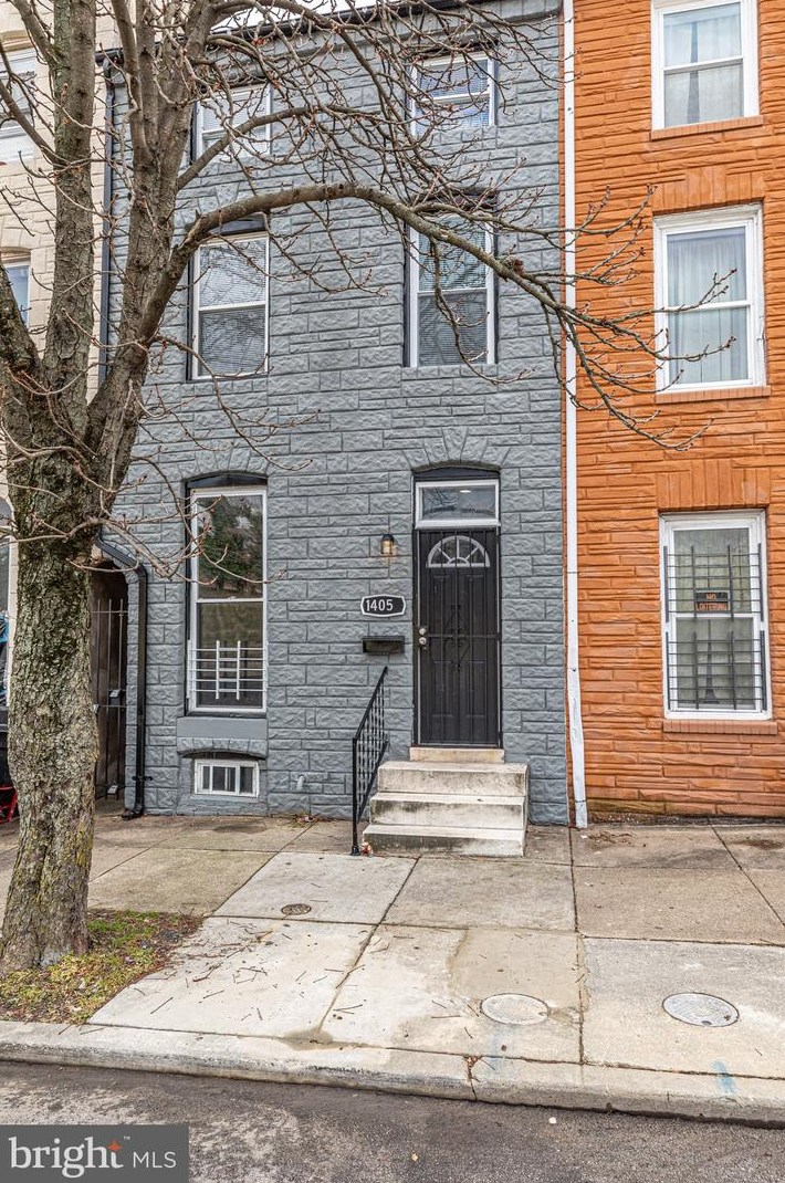 1405 Eager St, Baltimore MD  21205-1034 exterior