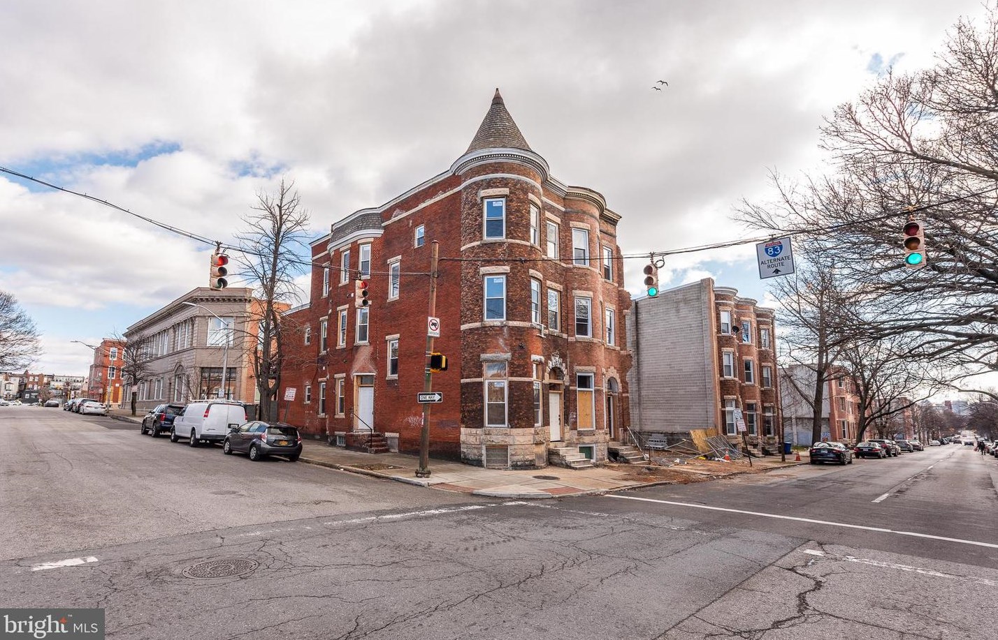 2143 Druid Hill Ave, Baltimore MD  21217-3521 exterior