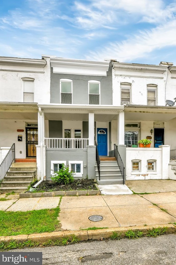 2414 Baker St, Baltimore MD  21216-4110 exterior