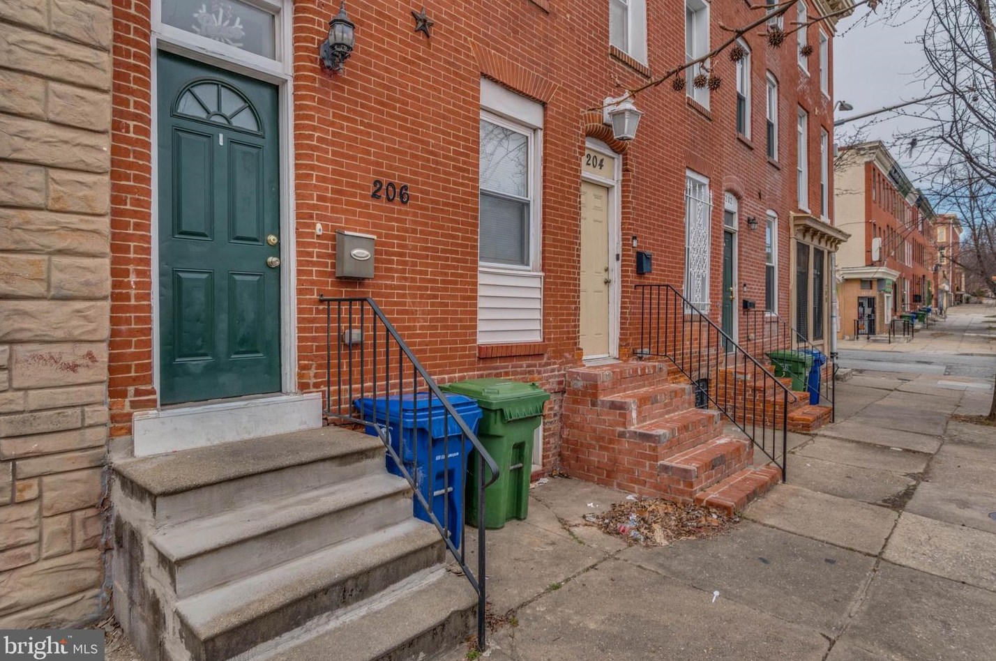 206 Stricker St, Baltimore MD  21223-3112 exterior