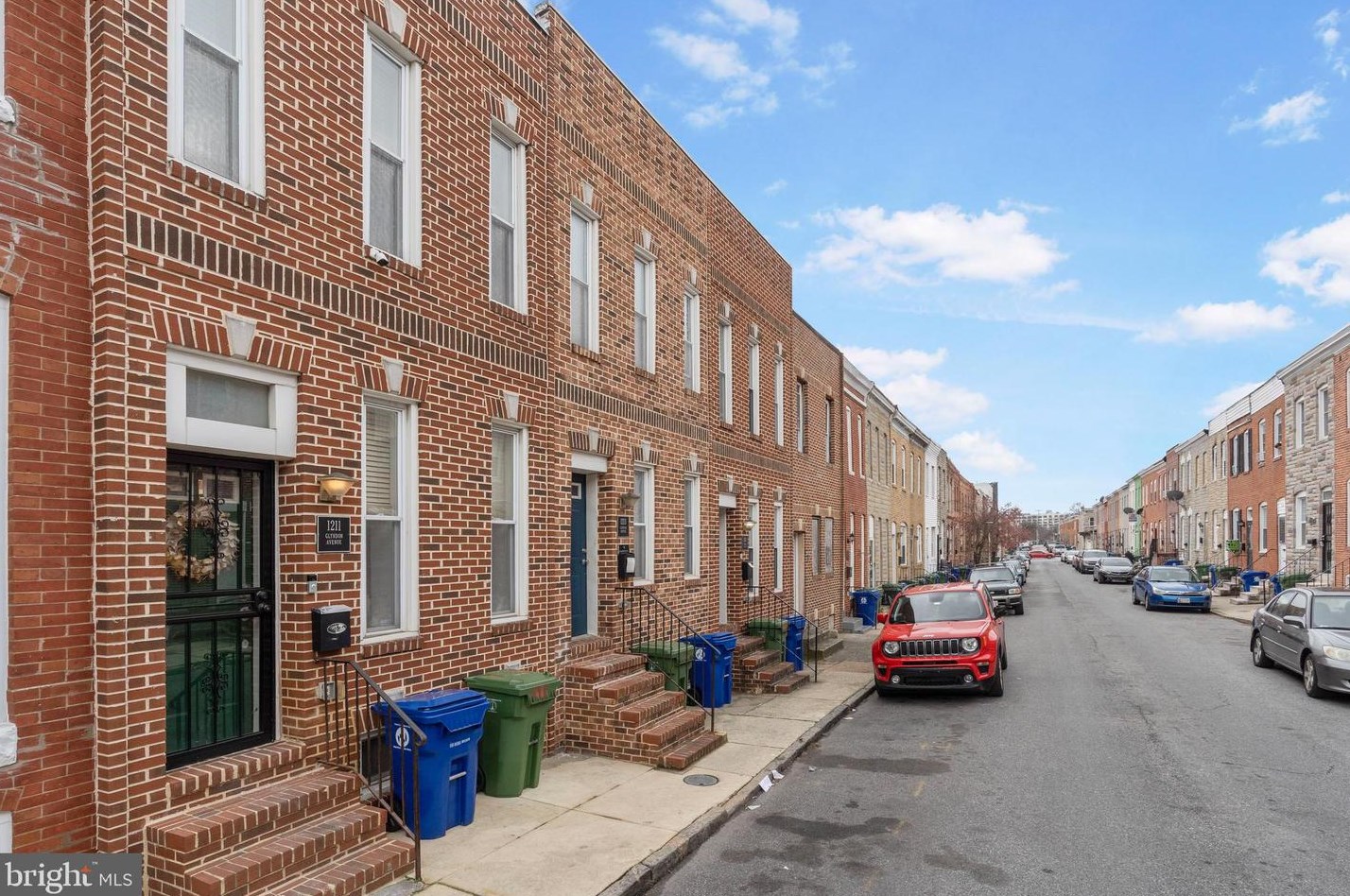 1211 Glyndon Ave, Baltimore MD  21223-3612 exterior