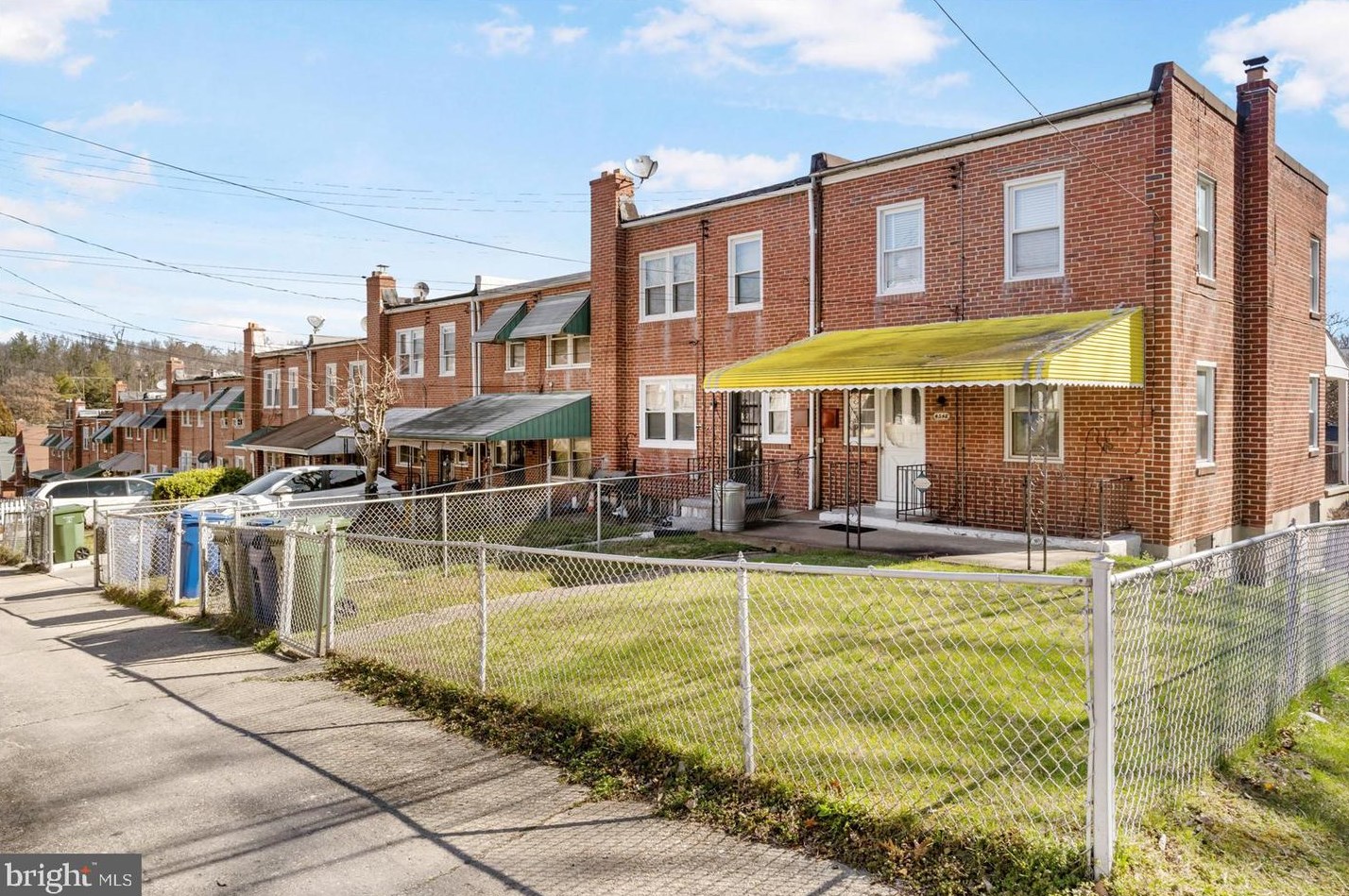 4548 Derby Manor Dr, Baltimore MD  21215-6539 exterior