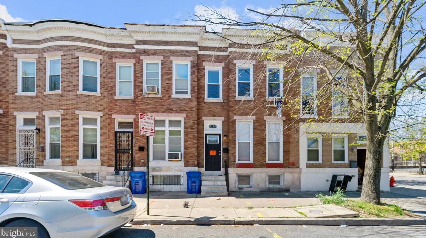 1230 Gilmor St, Baltimore MD  21217-2211 exterior