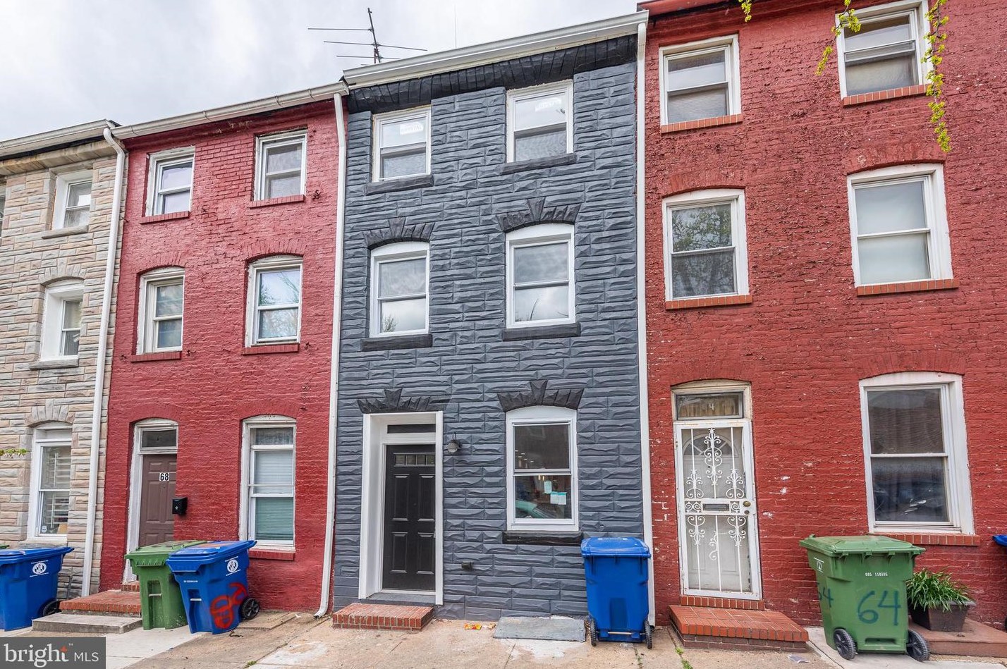 66 Carrollton Ave, Baltimore MD  21223-2628 exterior