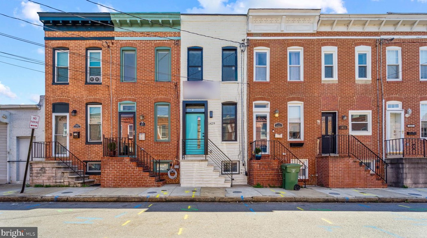 1429 Haubert St, Baltimore MD  21230-5221 exterior