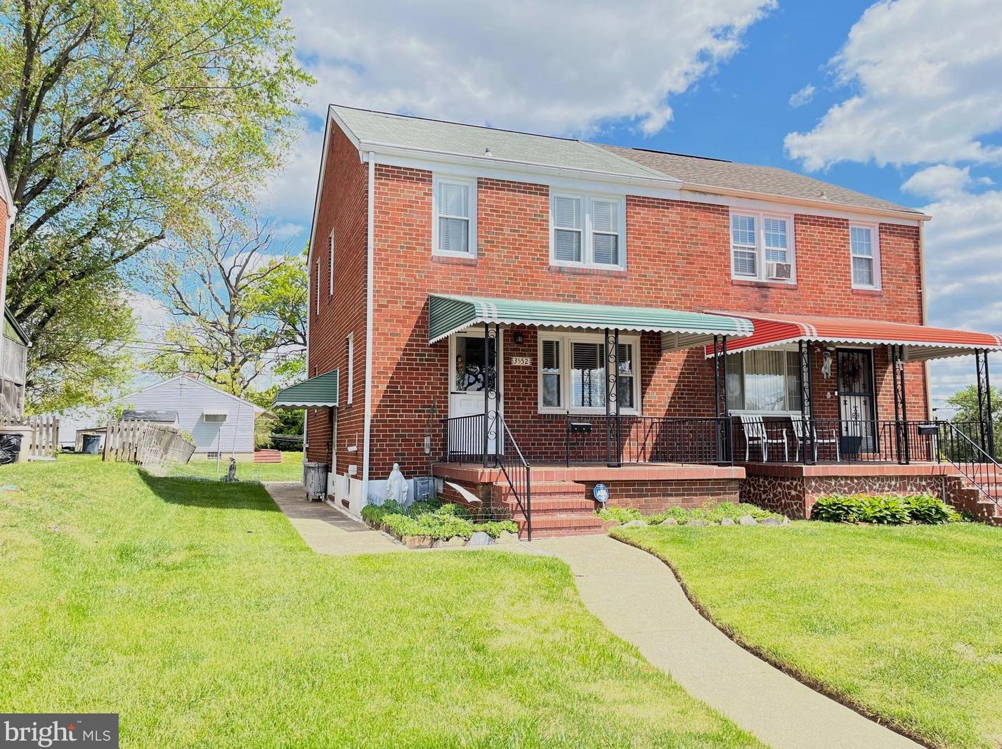 3552 Woodring Ave, Baltimore MD  21234-7917 exterior