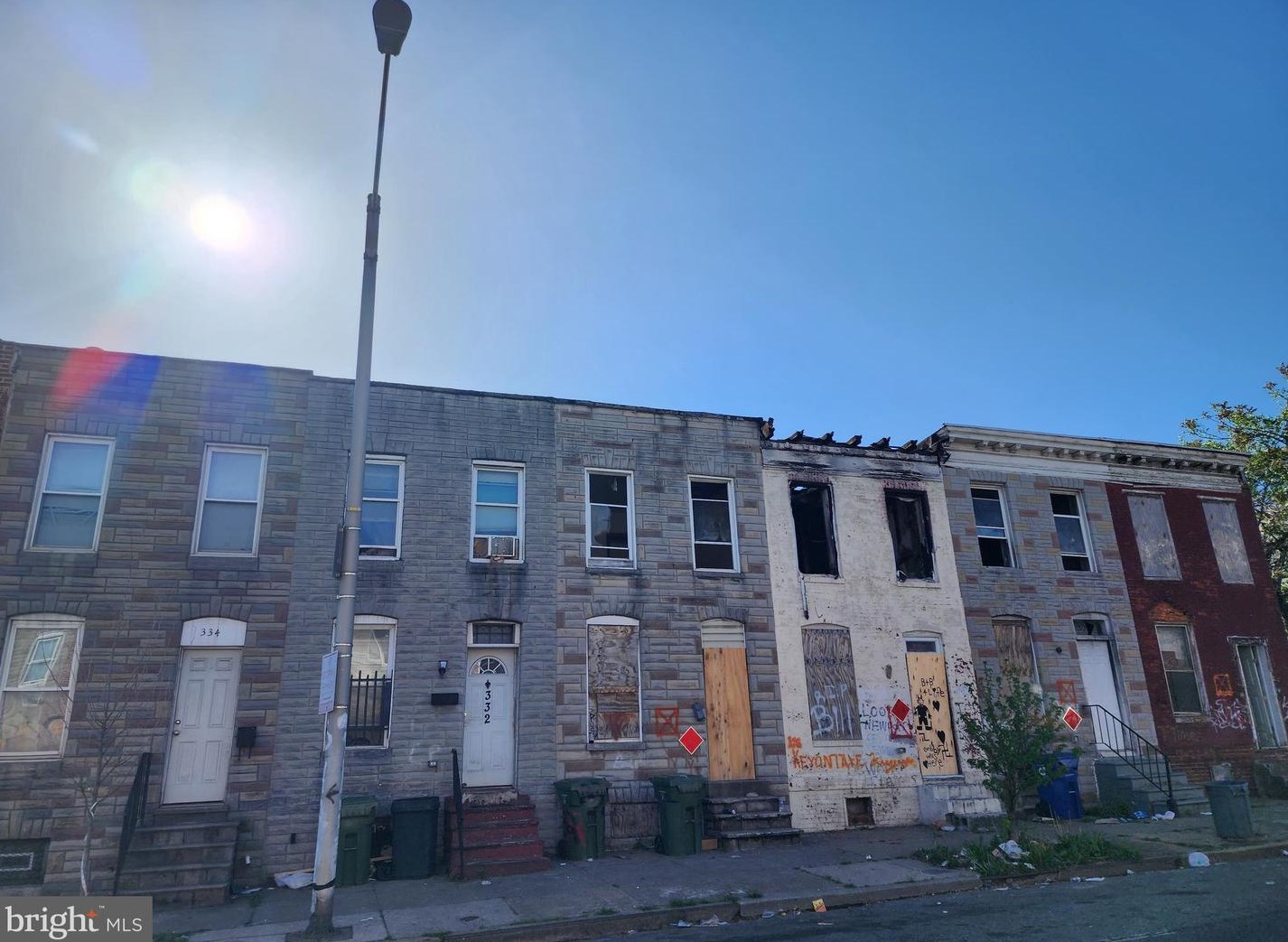 332 Fulton Ave, Baltimore MD  21223-3008 exterior