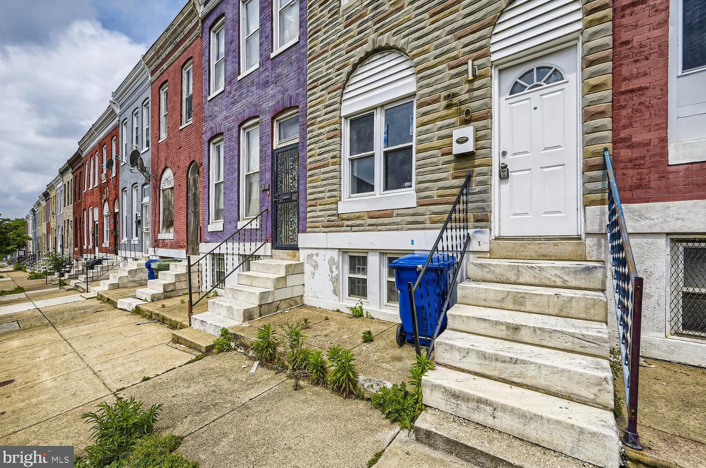 2108 Hollins St, Baltimore MD  21223-2111 exterior
