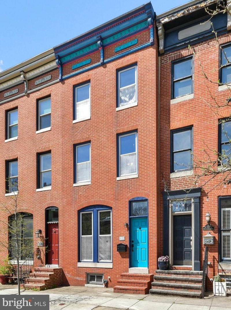 122 Collington Ave, Baltimore MD  21231-1635 exterior