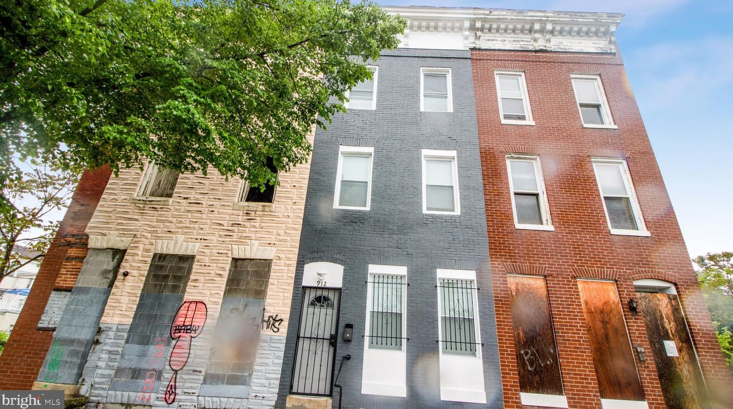 912 Fremont Ave, Baltimore MD  21217-2553 exterior