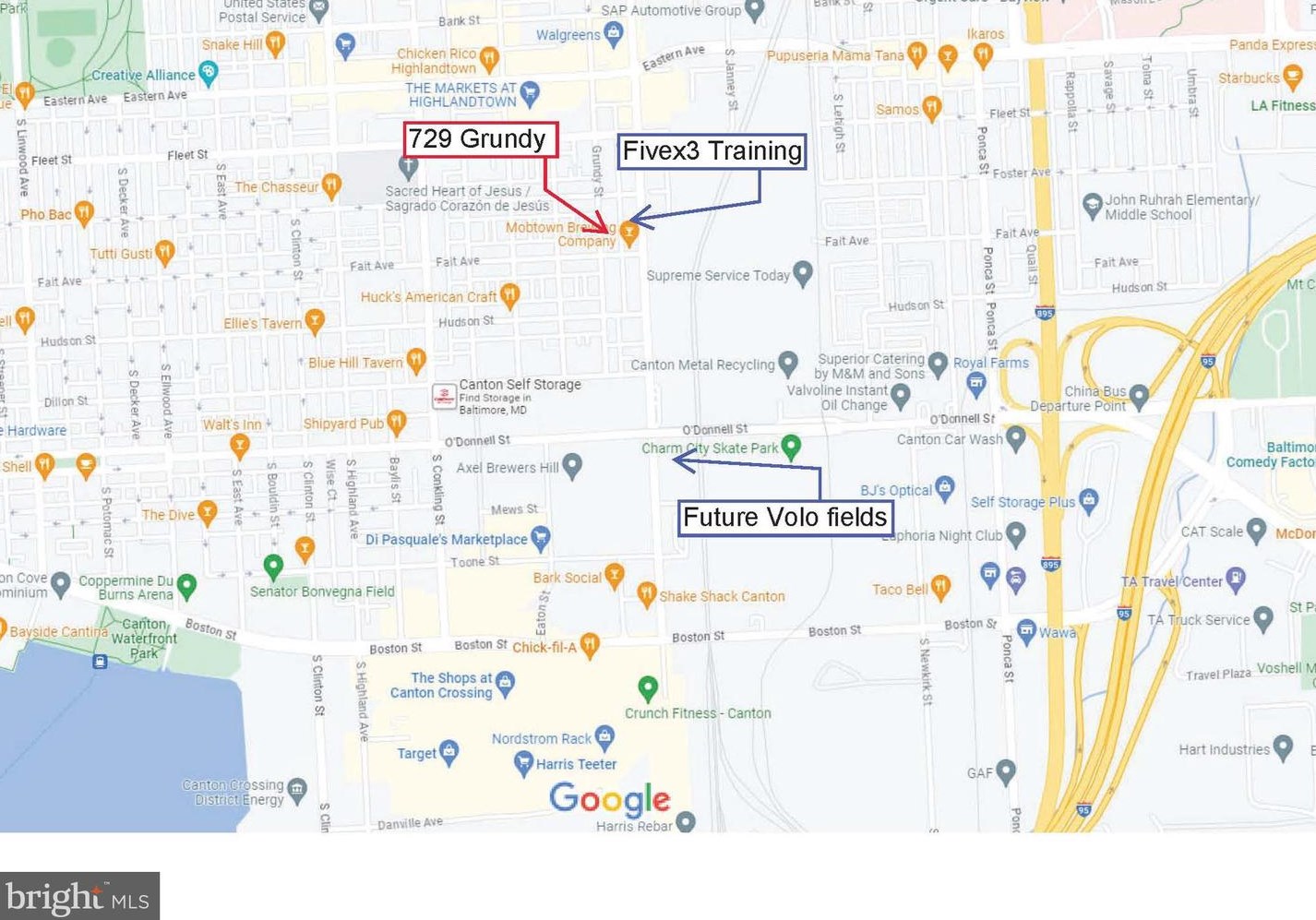 729 Grundy St, Baltimore MD  21224-4344 exterior