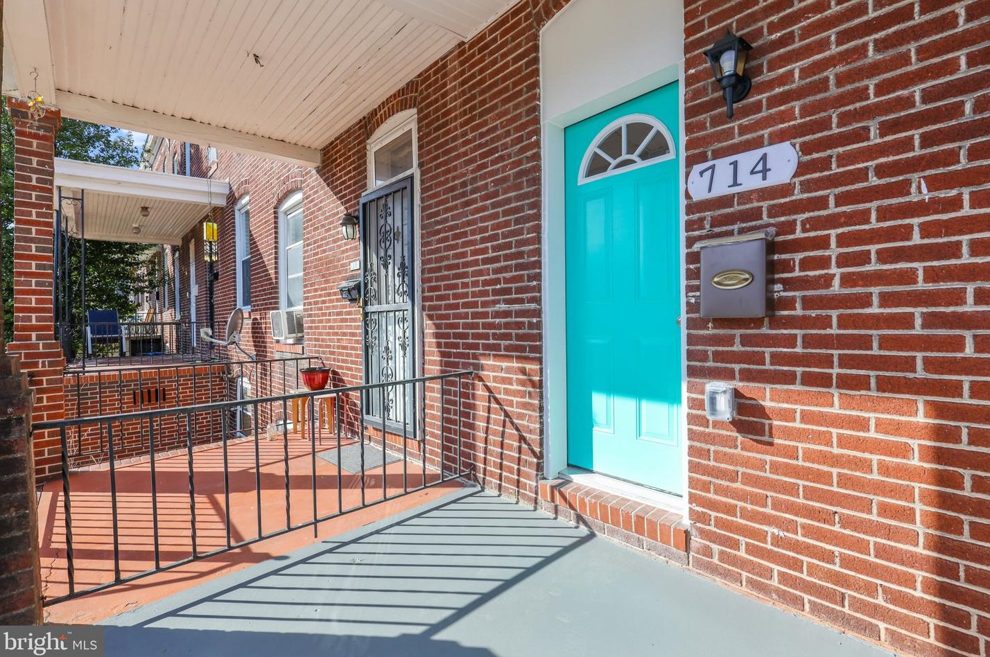 714 Mckewin Ave, Baltimore MD  21218-2544 exterior