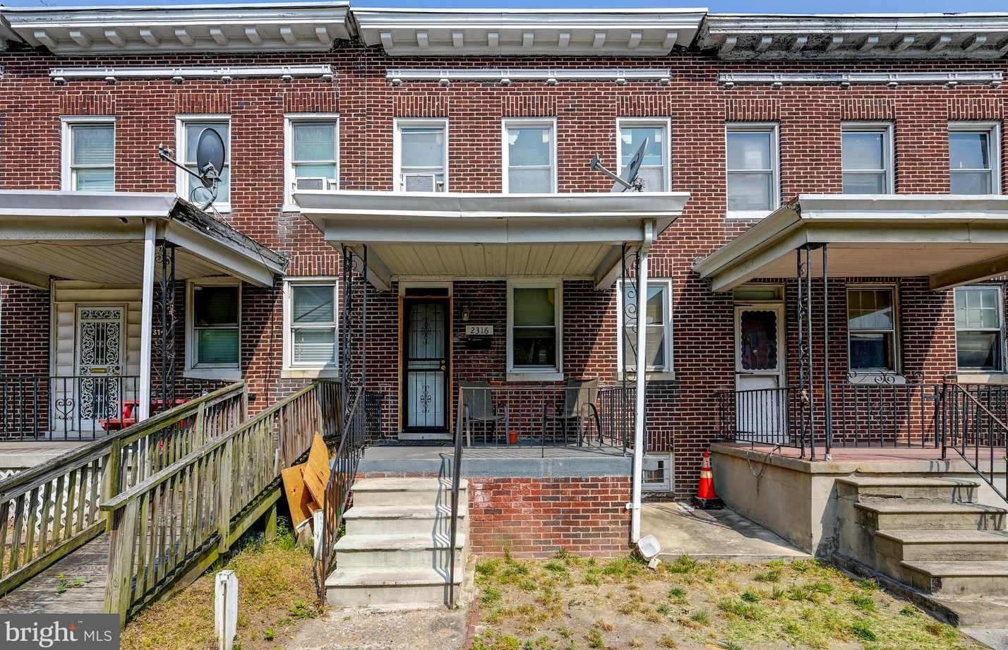2316 Aiken St, Baltimore MD  21218-5517 exterior