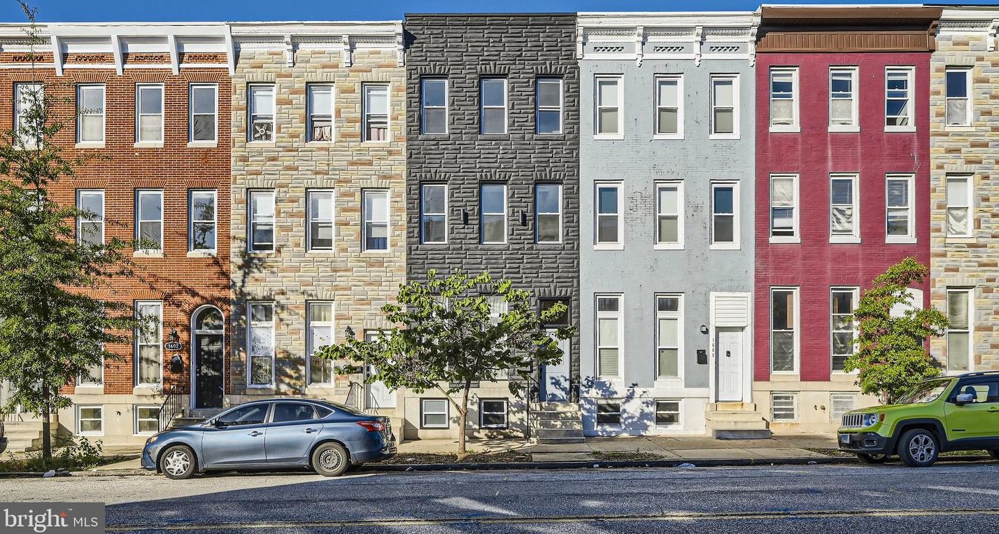 1606 Caroline St, Baltimore MD  21213-3332 exterior