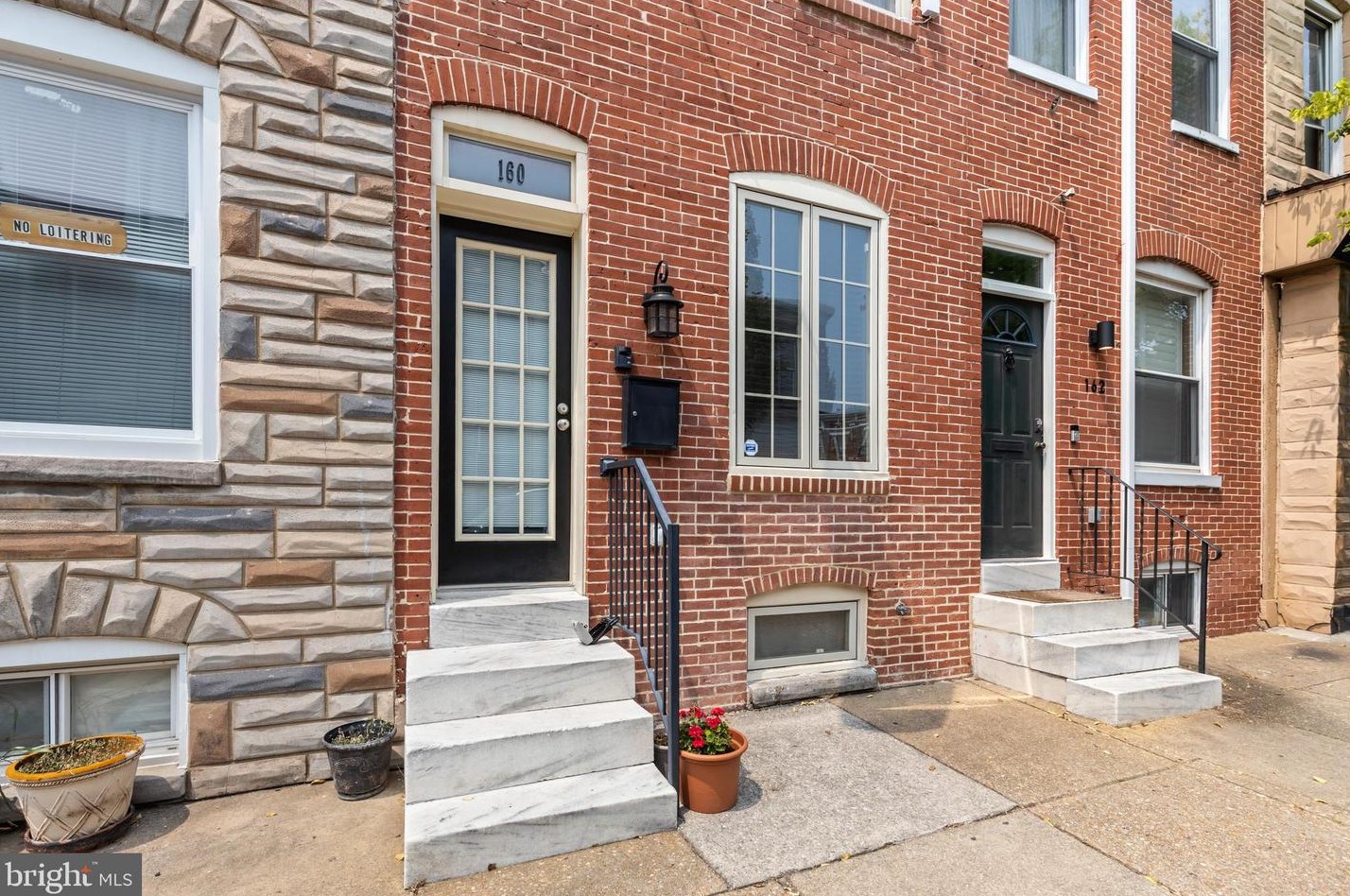 160 Curley St, Baltimore MD  21224-1331 exterior