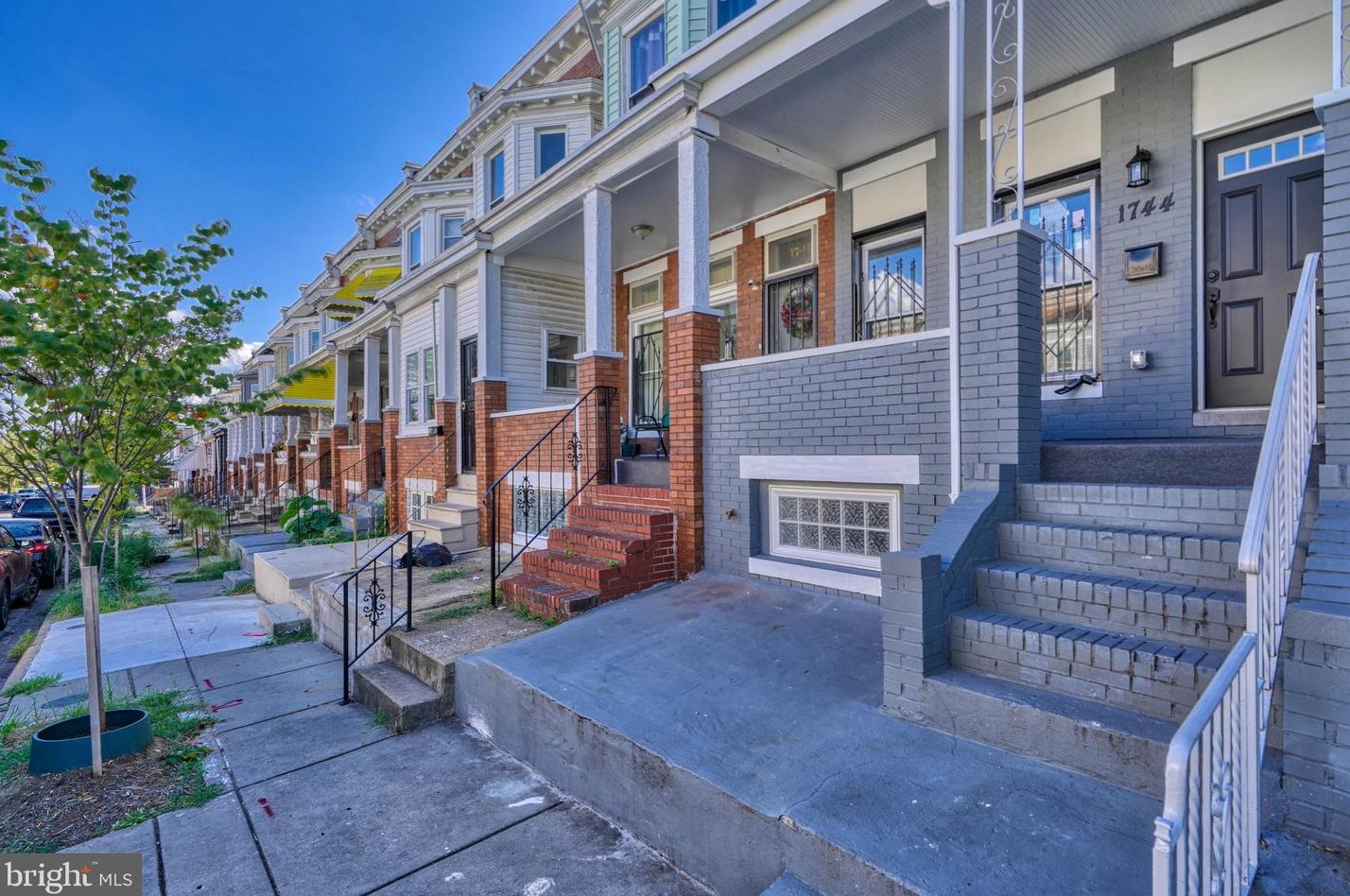 1744 Moreland Ave, Baltimore MD  21216-3707 exterior