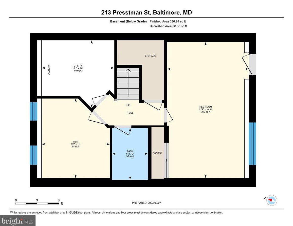 213 Presstman St, Baltimore MD  21217-4358 exterior