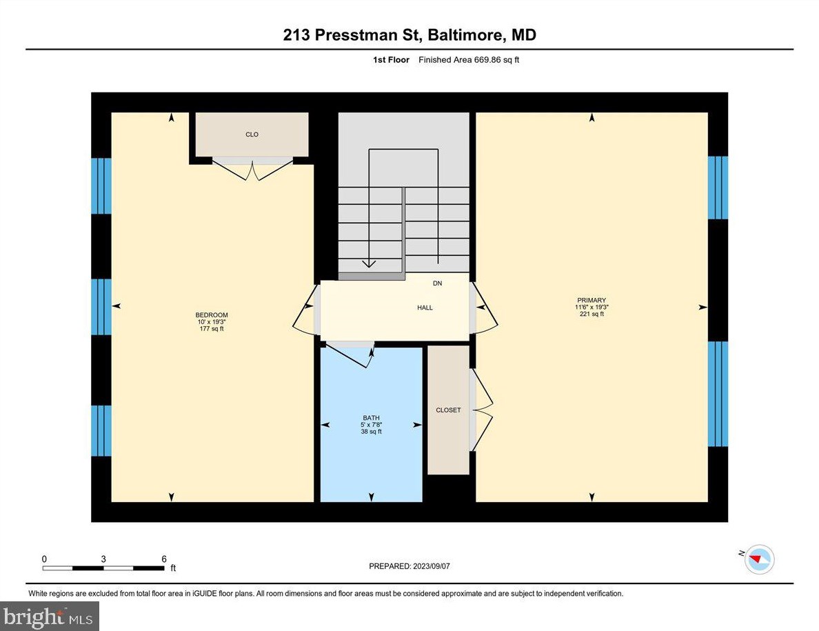 213 Presstman St, Baltimore MD  21217-4358 exterior