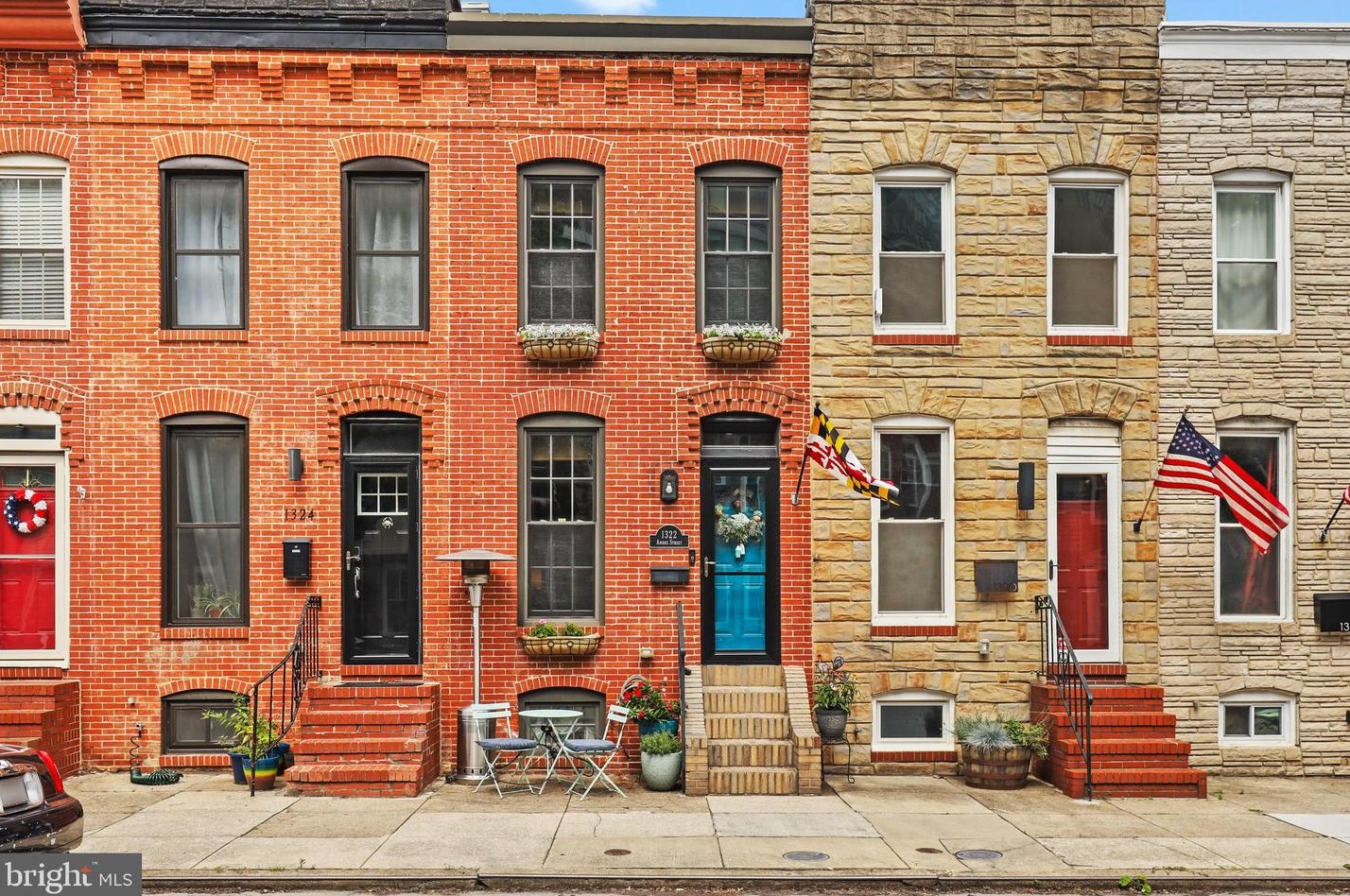 1322 Andre St, Baltimore MD  21230-5306 exterior