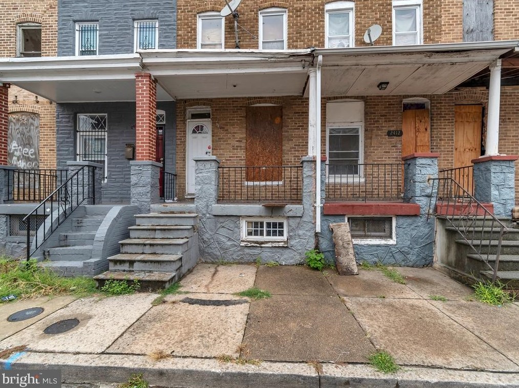 2410 Llewelyn Ave, Baltimore MD  21213-3618 exterior