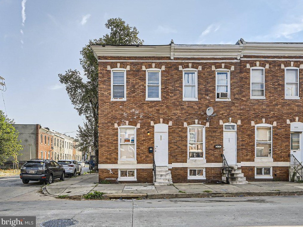 501 Brunswick St, Baltimore MD  21223-2748 exterior