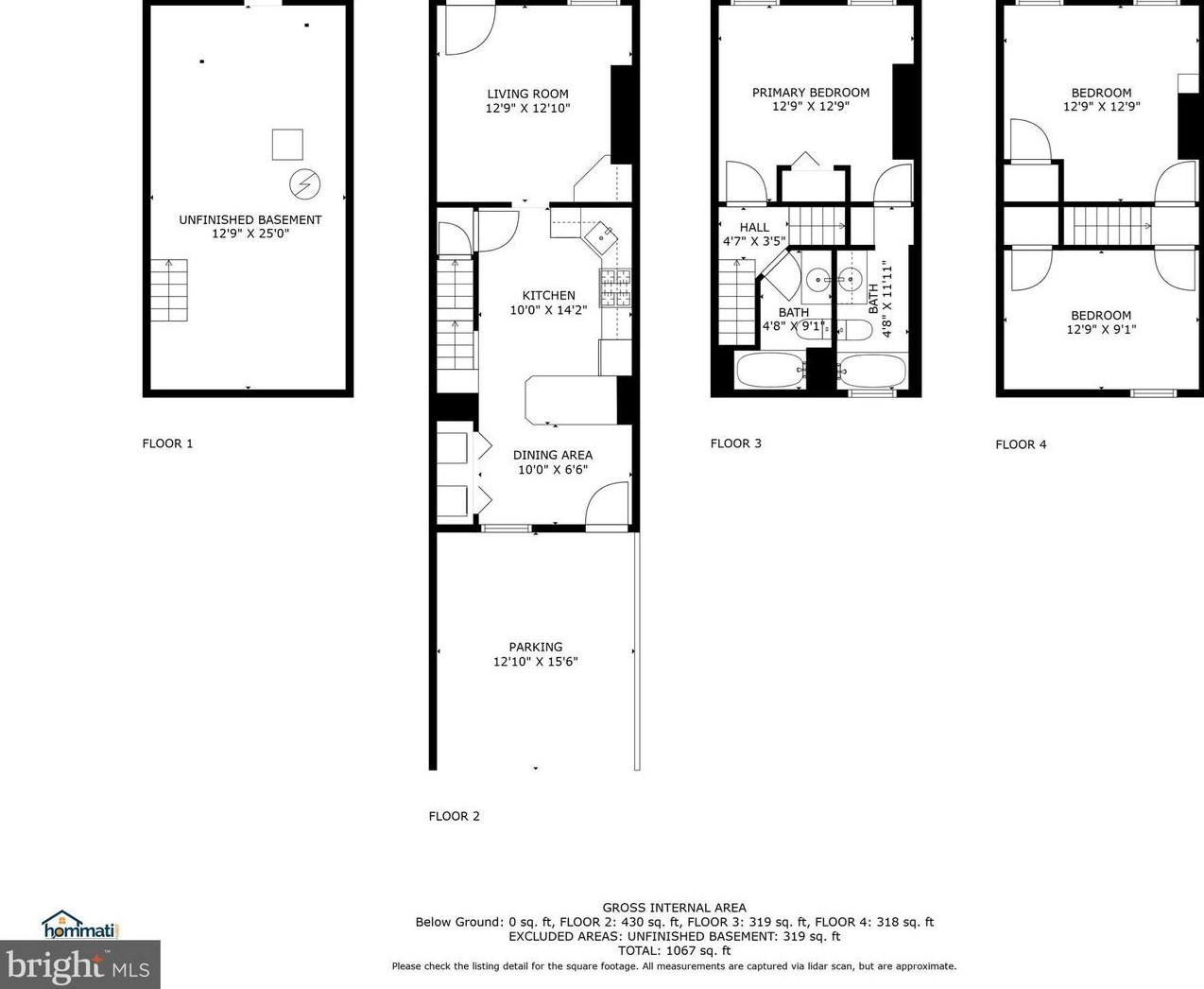 1008 Scott St, Baltimore MD  21230-2512 exterior