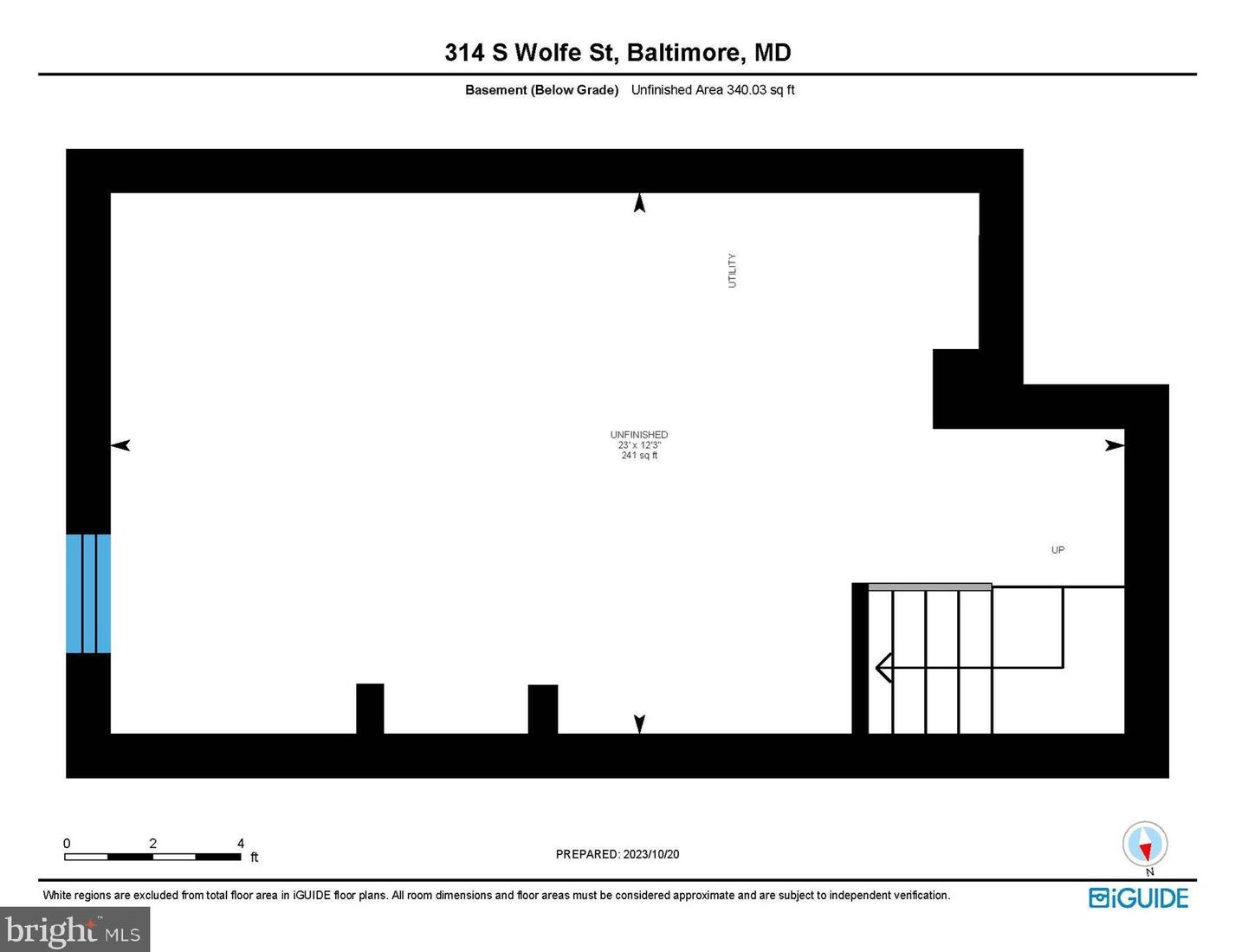 314 Wolfe St, Baltimore MD  21231-2530 exterior