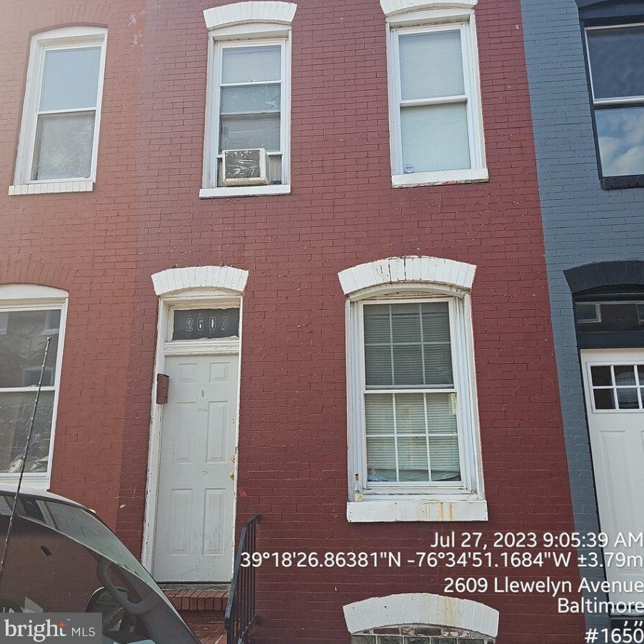 2607 Llewelyn Ave, Baltimore MD 21213-3111 exterior