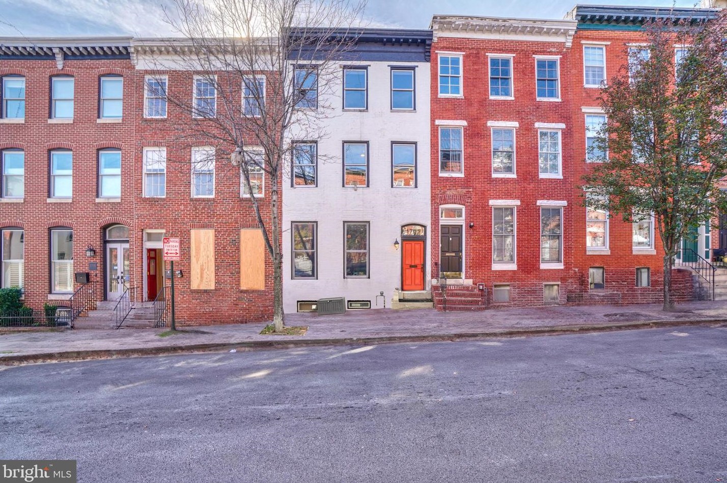 1705 Hollins St, Baltimore MD  21223-2310 exterior