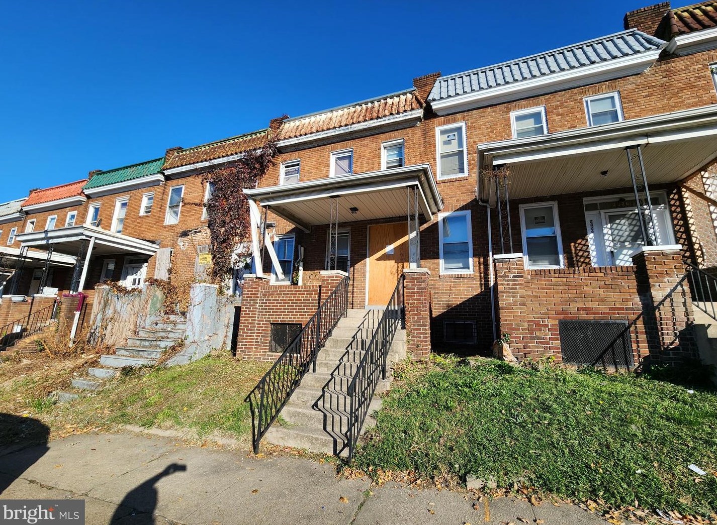 2428 Franklin St, Baltimore MD  21223-1117 exterior