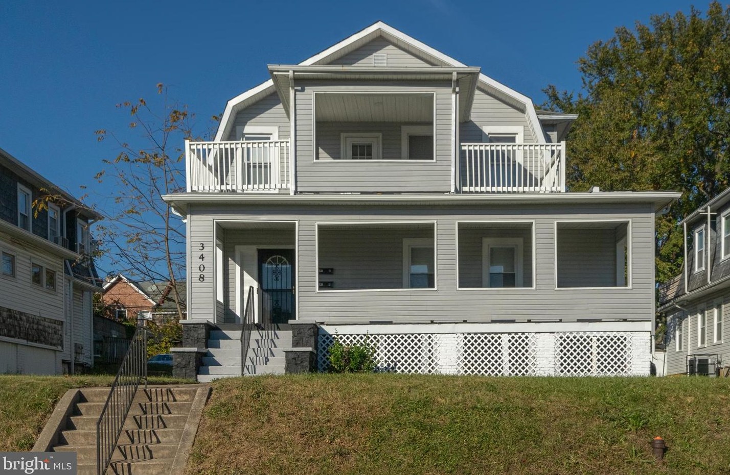 3408 Forest Park Ave, Baltimore MD  21216-1425 exterior