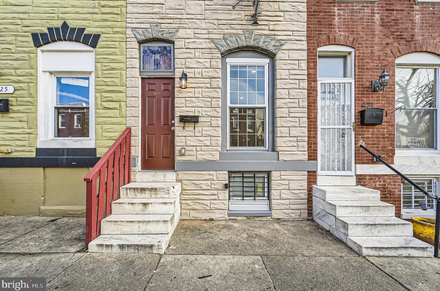 423 Montford Ave, Baltimore MD  21224-1018 exterior