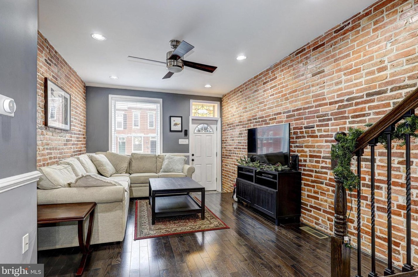 1402 Webster St, Baltimore MD  21230-4742 exterior