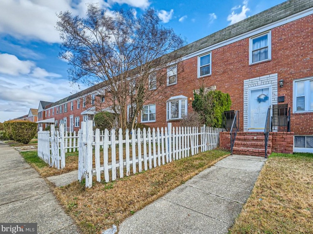 749 Woodington Rd, Baltimore MD  21229-1845 exterior