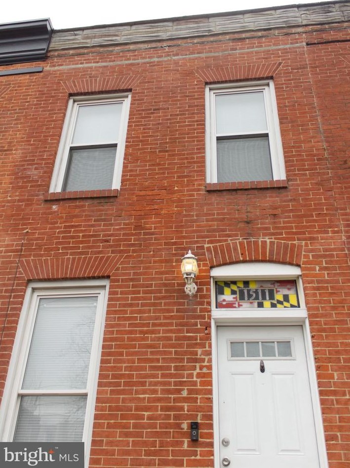 1511 Clement St, Baltimore MD  21230-5207 exterior