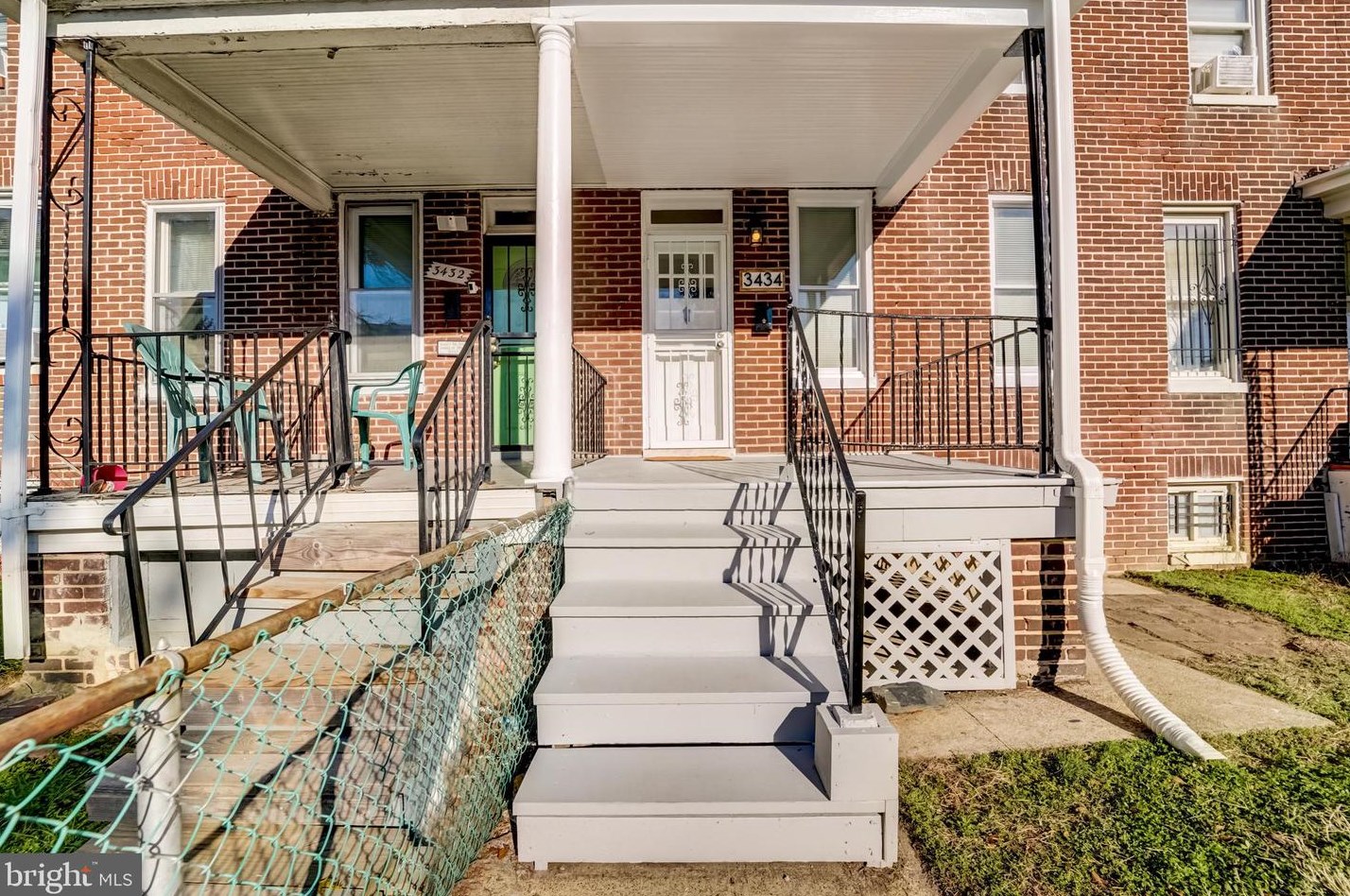 3434 Elmora Ave, Baltimore MD  21213-1642 exterior