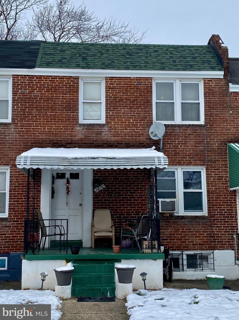 2820 Federal St, Baltimore MD  21213-3817 exterior